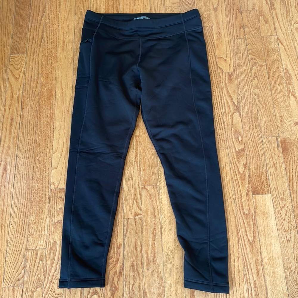 Title nine polartec tights solid black size XL